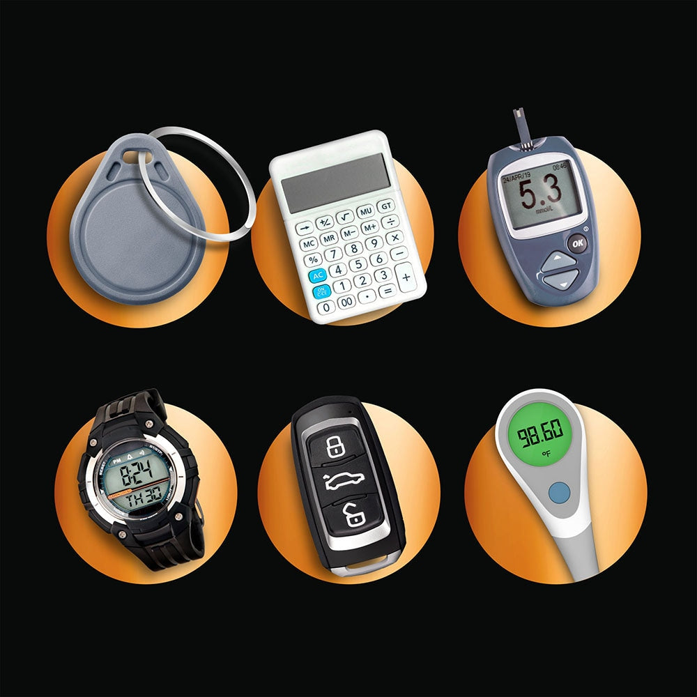 2032 Lithium Coin Battery with Bitter Coating, 1 Pack