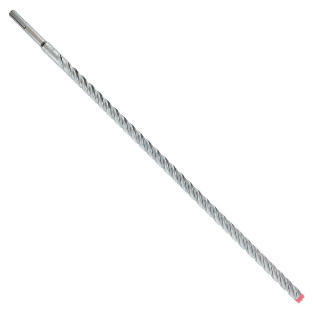 Rebar Demon 1/2 in. x 16 in. x 18 in. SDS-Plus 4-Cutter Full Carbide Head Hammer Drill Bit for Concrete/Rebar Drilling