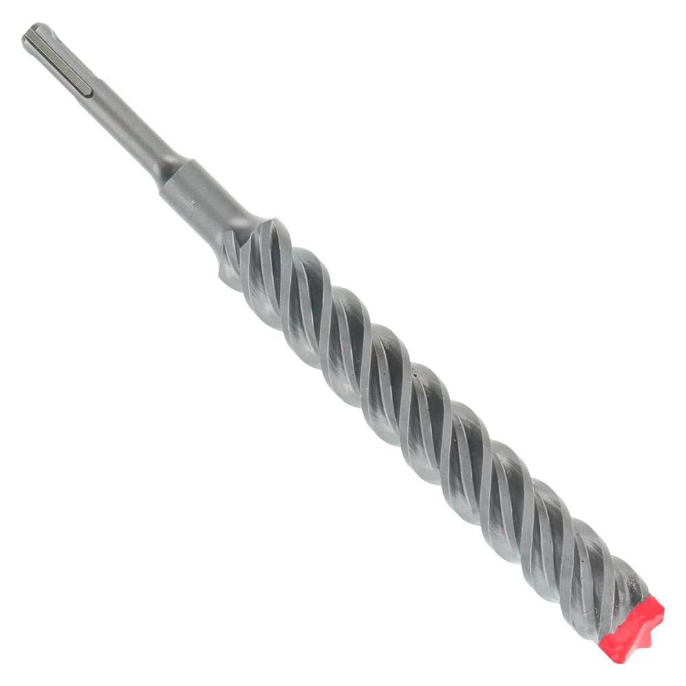 Rebar Demon 1 in. x 8 in. x 10 in. SDS-Plus 4-Cutter Full Carbide Head Hammer Drill Bit for Concrete/Rebar Drilling