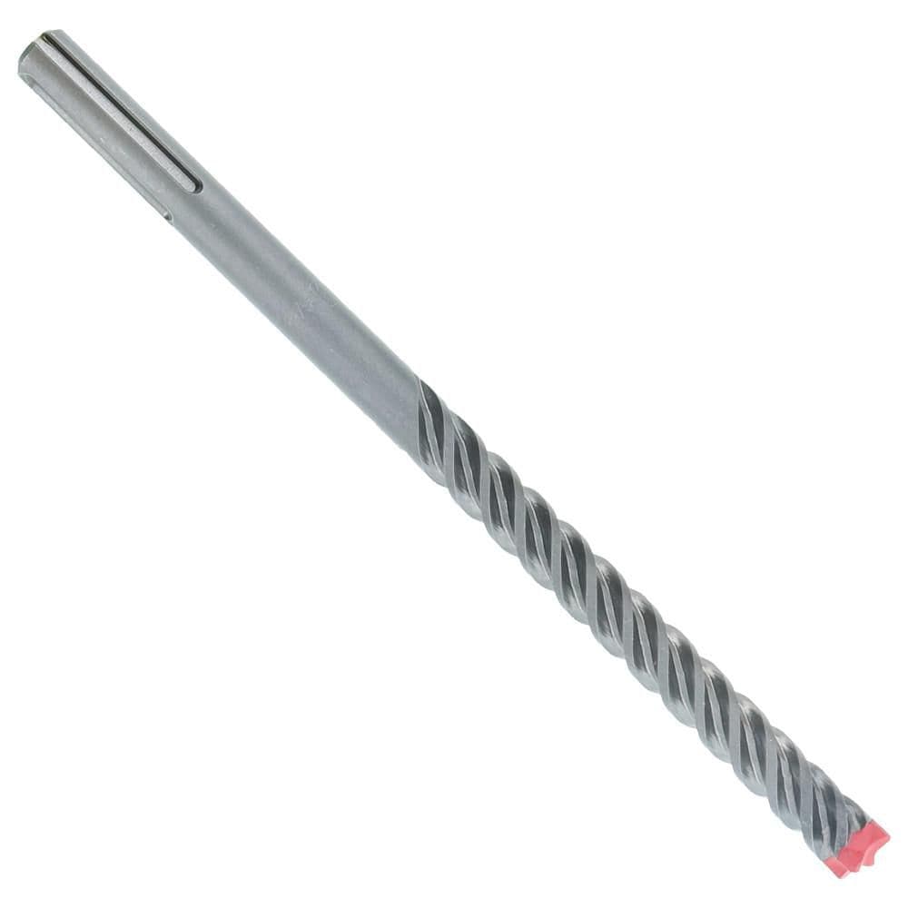 Rebar Demon 3/4 in. x 8 in. x 13 in. SDS-Max 4-Cutter Full Carbide Head Hammer Drill Bit for Concrete/Rebar Drilling