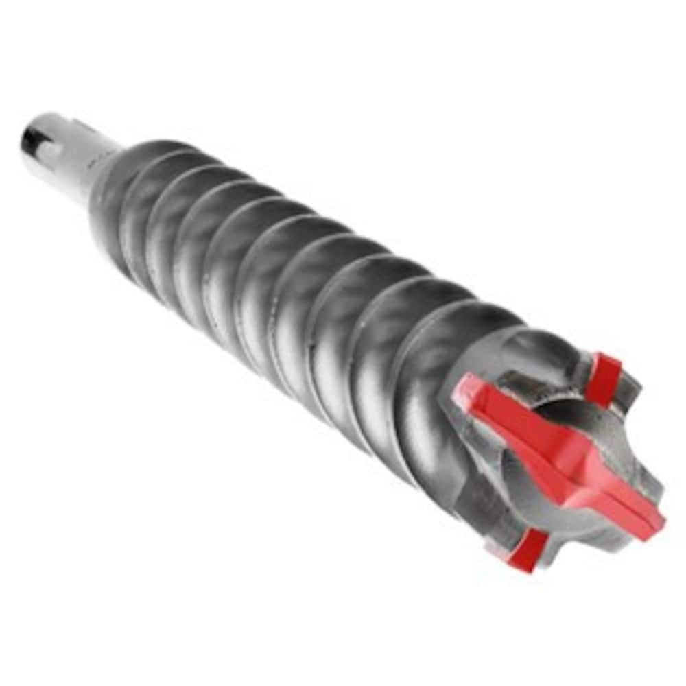 Rebar Demon 1 1/4 in. x 16 in. x 21 in. SDS-Max 4-Cutter Carbide Tipped Hammer Drill Bit for Concrete/Rebar Drilling