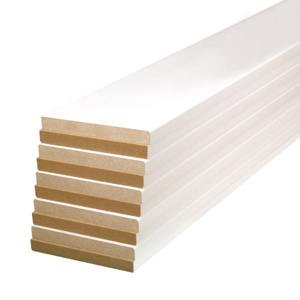 DecoSmart MDF Modern Casing 1/2 x 3.1/2 x 8' (10 pack)