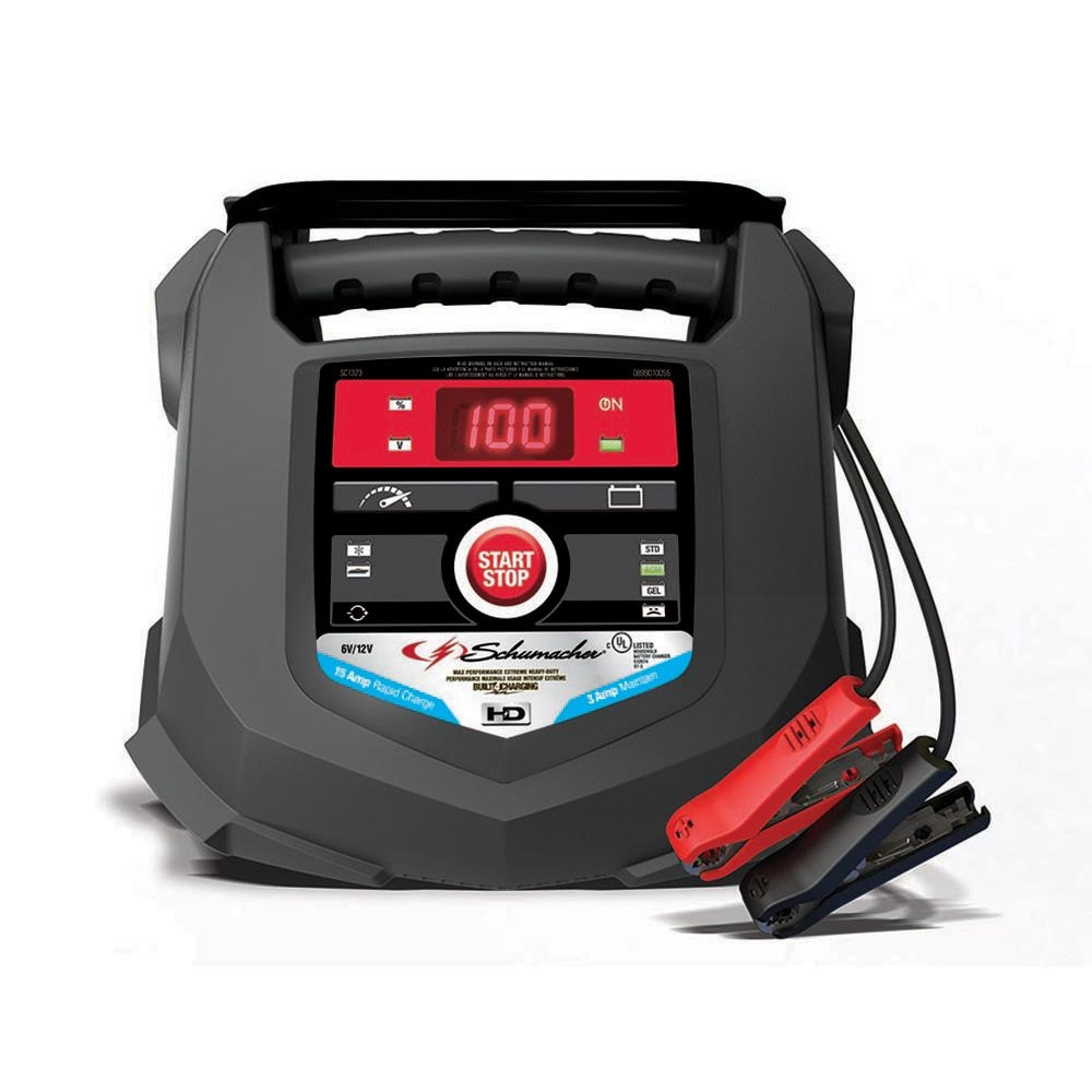 15-Amp Rapid Charger for Automotive and Marine Batteries