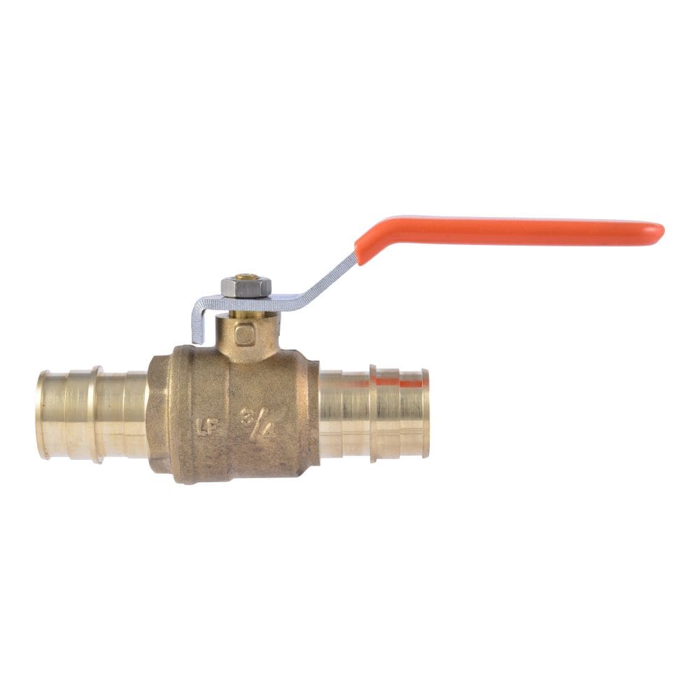 Robinet à tournant sphérique à expansion PEX-A en laiton de 3/4 po