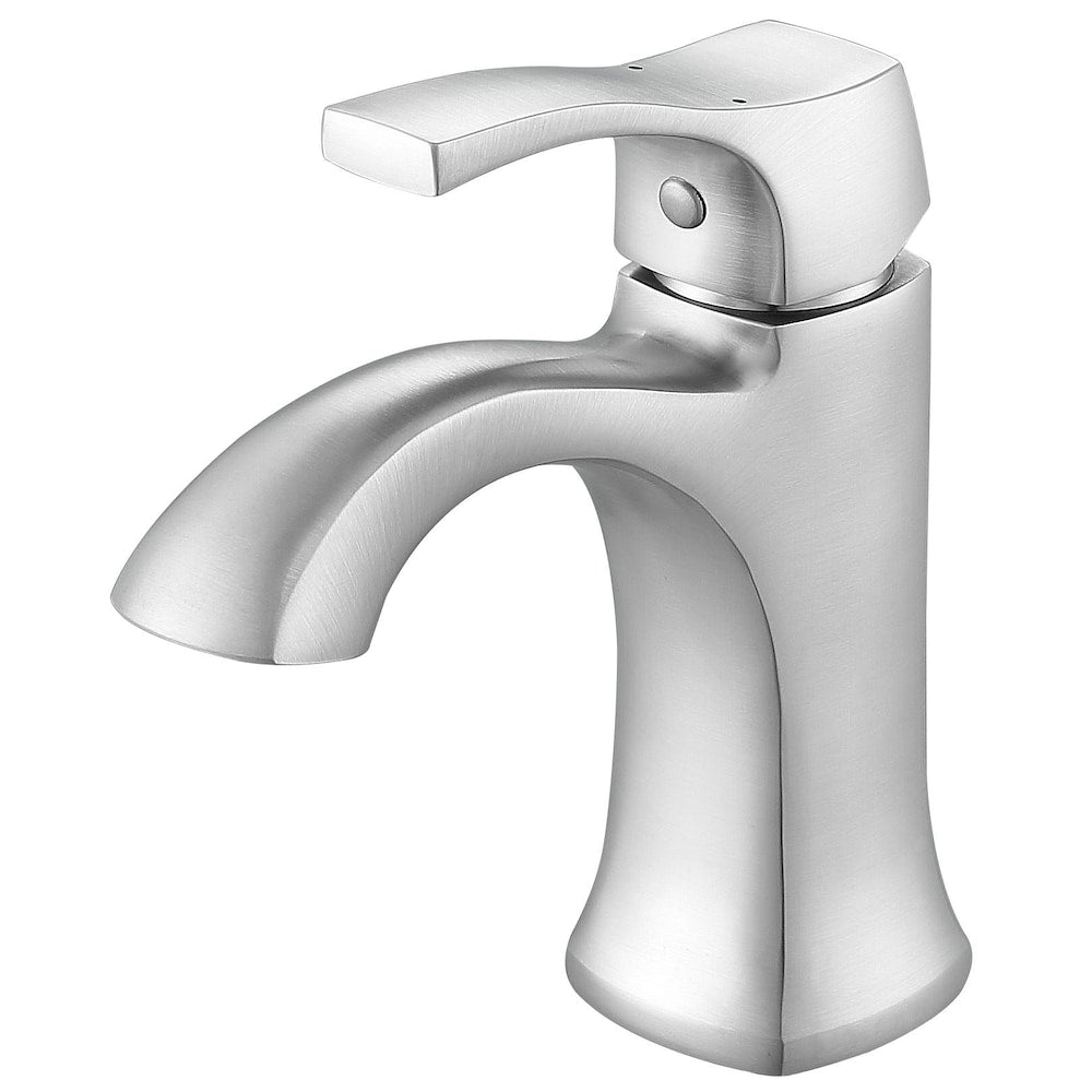 Morgan Series Single Lever Bathroom Faucet in Brushed Nickel