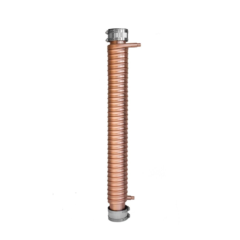 46.1% EFF drain water heat recovery unit 3 inch drain with PEX