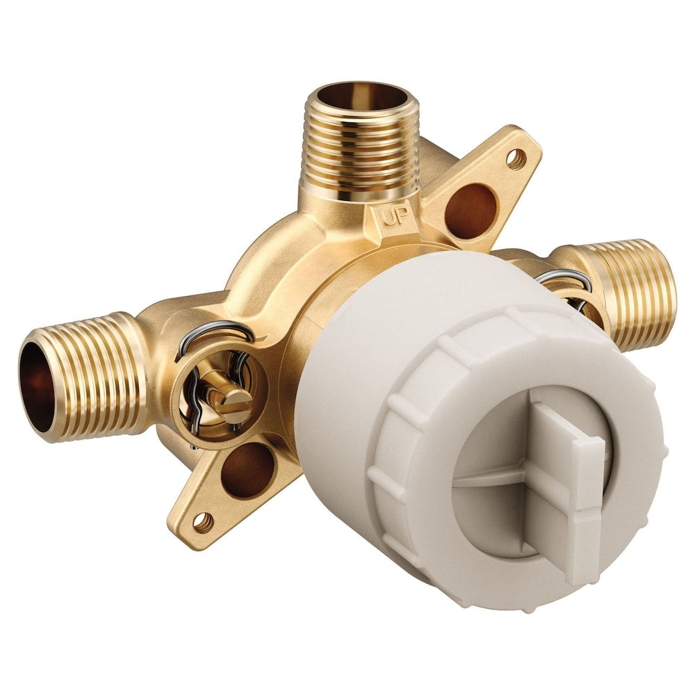 M-CORE 3-Series 1/2 in. 3 Port Shower Mixing Valve with CC/IPC Connections and Stops