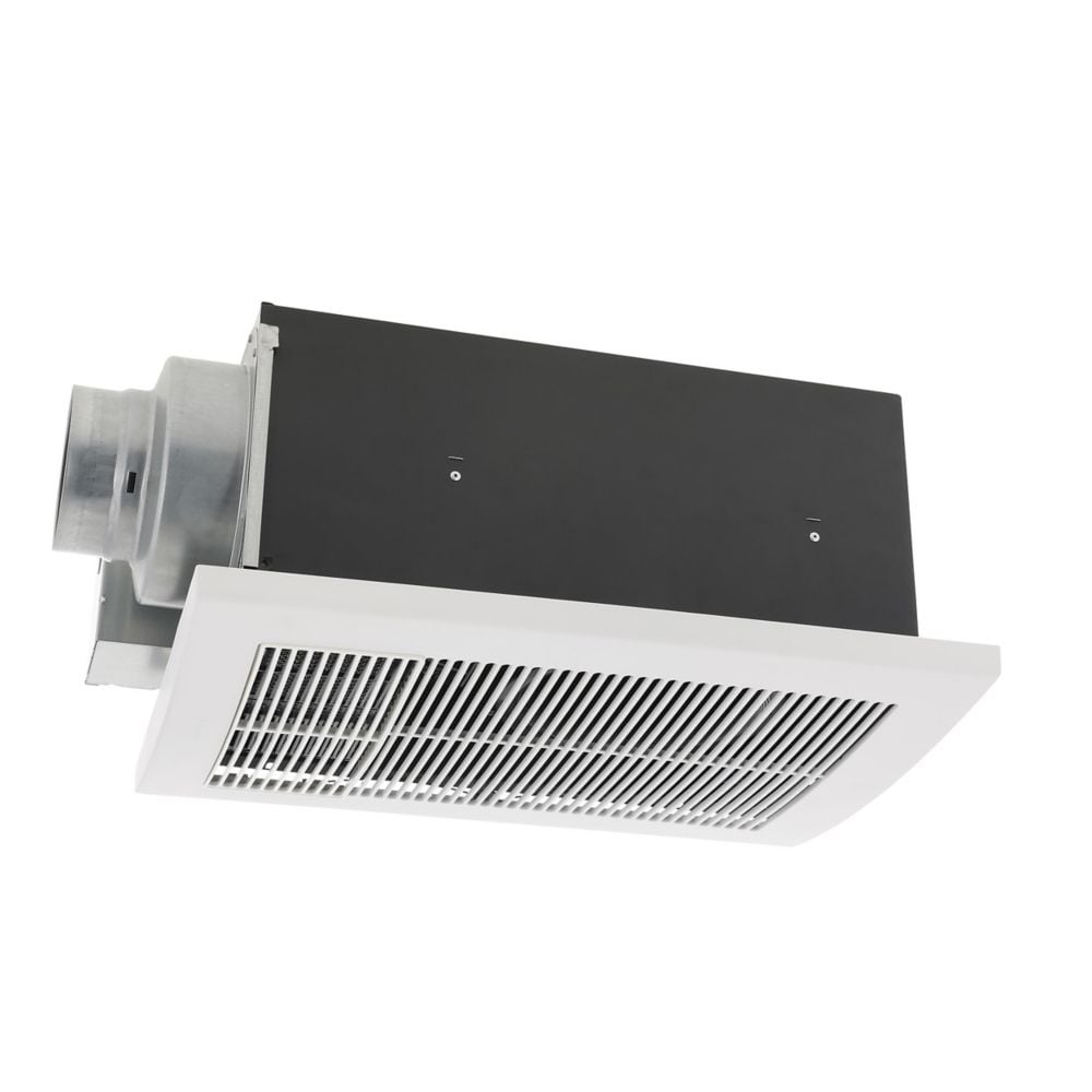 50-80-110 CFM 0.7-1.5 Sones Whisper Warm Bath Fan with Heater (for rooms < 100 sq. ft.)
