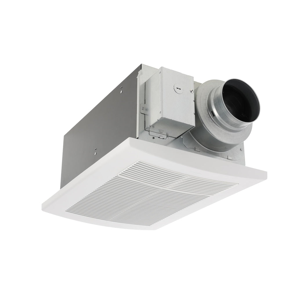 50-80-110 CFM 0.7-1.5 Sones Whisper Warm Bath Fan with Heater (for rooms < 100 sq. ft.)