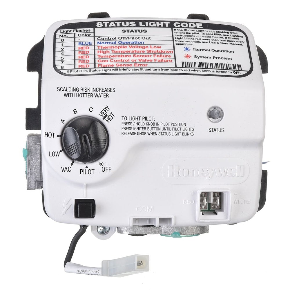 Thermostat de contrôle du gaz pour chauffe-eau au gaz naturel série Performance