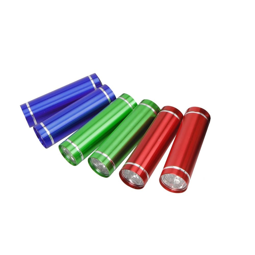 Lampe de poche LED compacte en aluminium