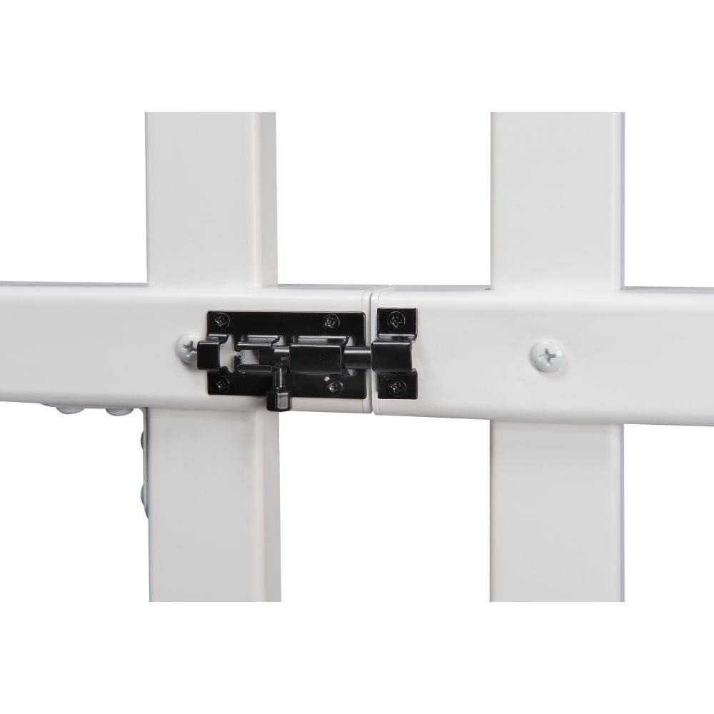 4.3 ft. W x 3 ft. H White Vinyl Baskenridge Fence Gate