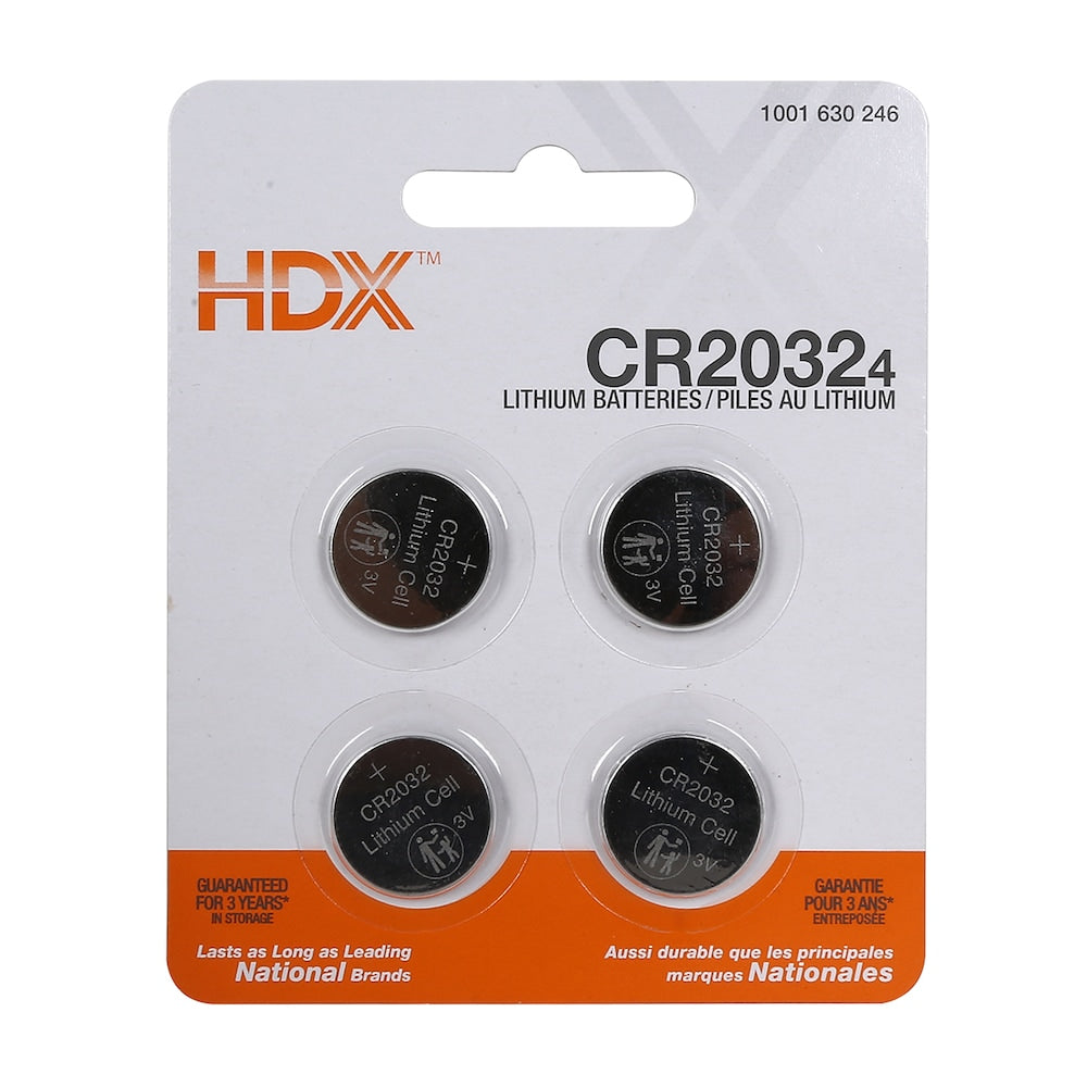 2032 Lithium Coin Battery (4-Pack)