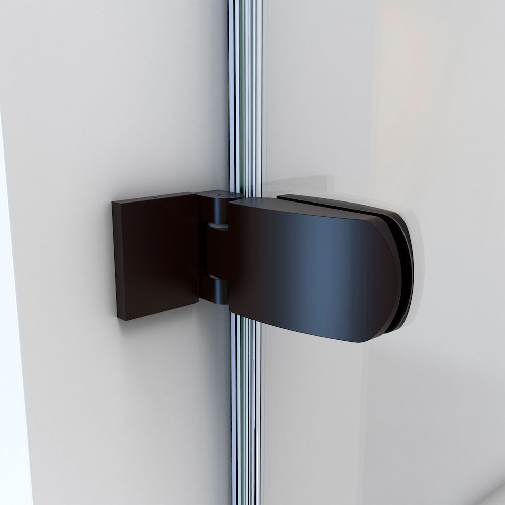 Aqua Uno 34 inch W x 58 inch H Hinged Tub Door in Oil Rubbed Bronze