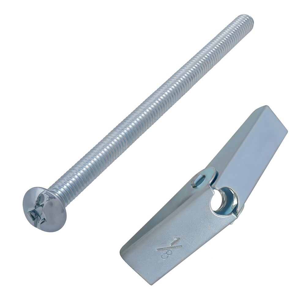 BOULONS À BASCULE 1/8X2 - ZINCÉ (50 pièces)