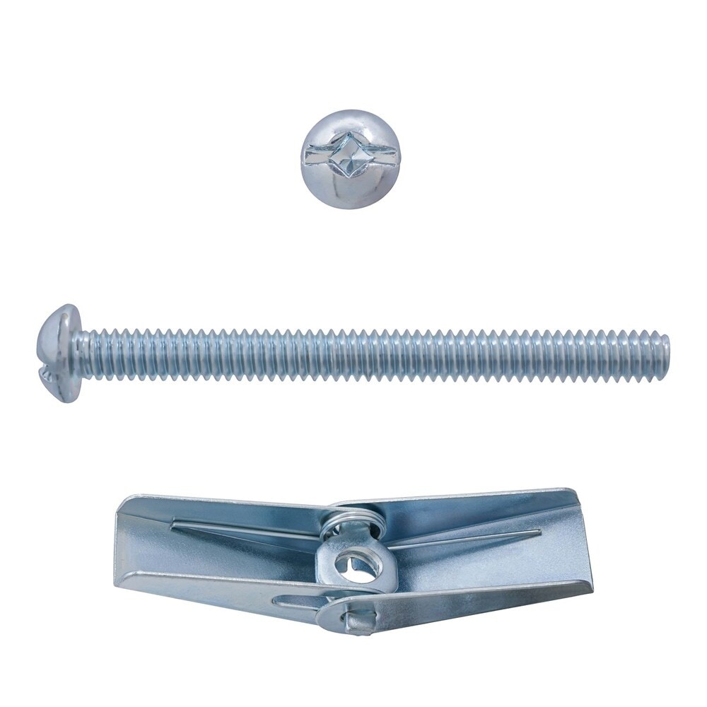 BOULONS À BASCULE 1/4X3 - ZINCÉ (50 pièces)