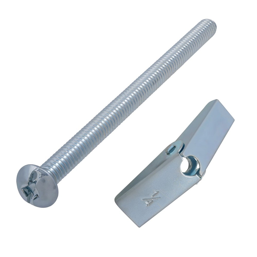 BOULONS À BASCULE 1/4X3 - ZINCÉ (50 pièces)