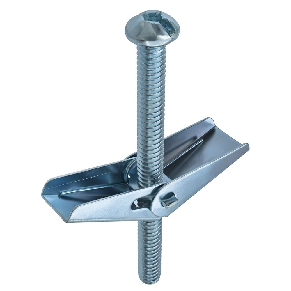 BOULONS À BASCULE 1/4X3 - ZINCÉ (50 pièces)