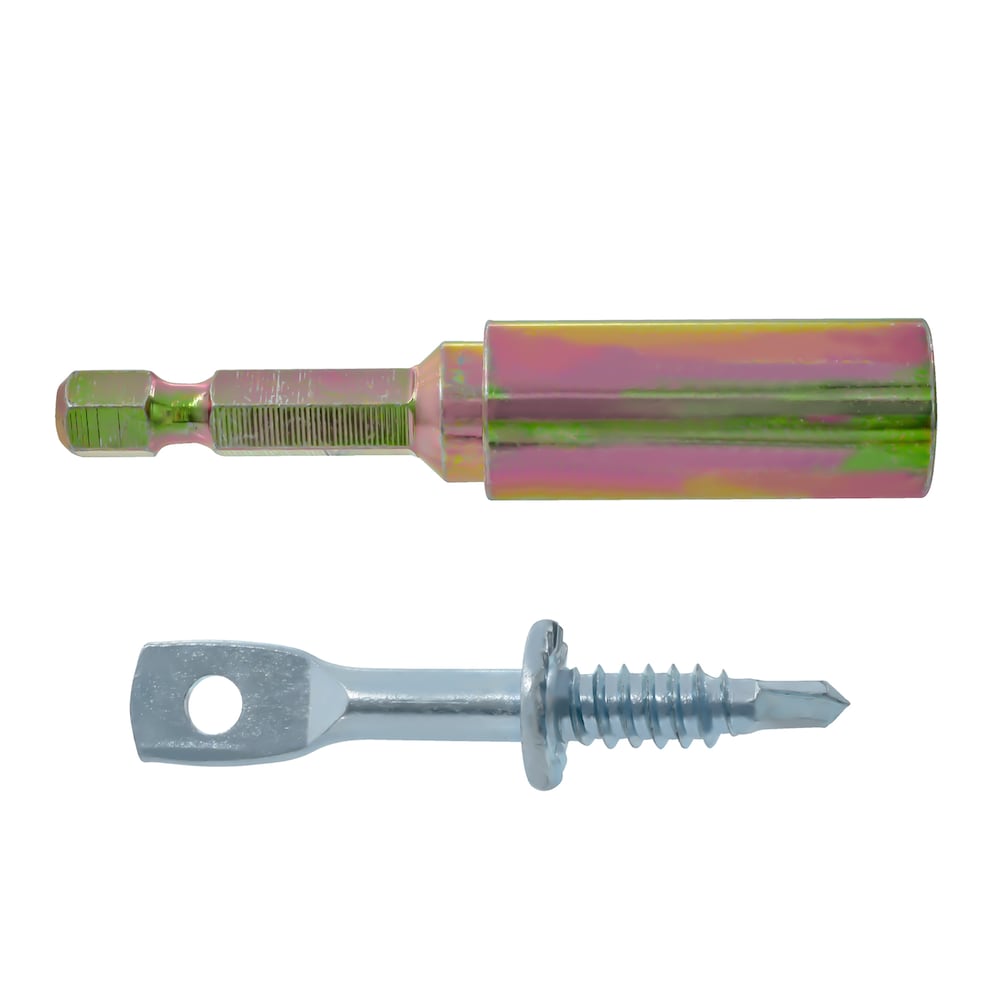 Vis à tête creuse acoustique Drill-X 1/4 po x 2 po avec tournevis, 150 pièces