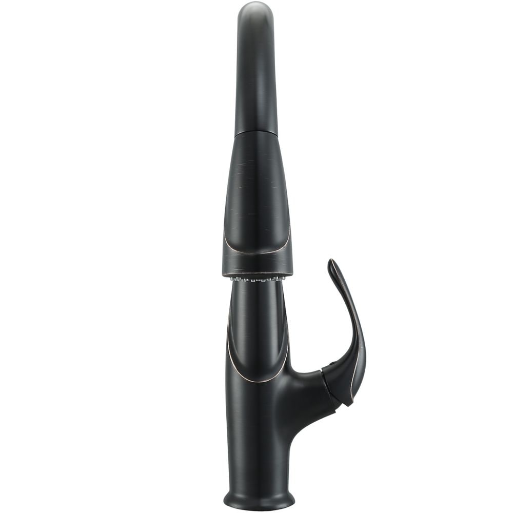 Eliya Single Handle Pull-Down Kitchen Faucet in Oil Rubbed Bronze Finish