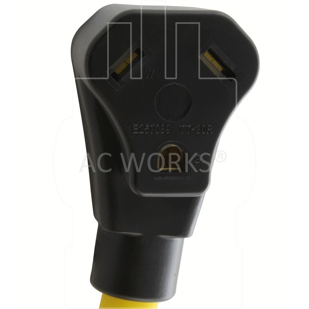 1.5FT 14-30P 30A 4-Prong Dryer Plug to 30A RV Adapter