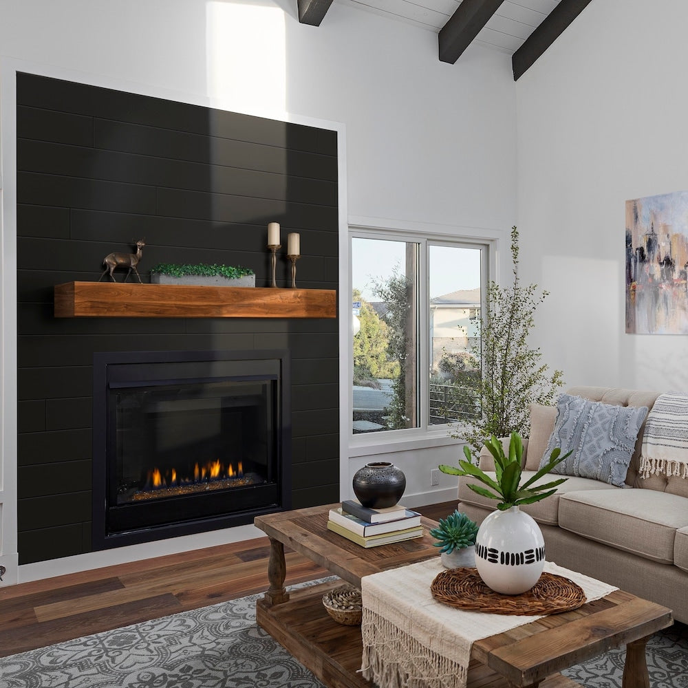 1-inchx 4-inchx 8 ft. Timeless Midnight Black Finished Pine Softwood Trim Board (2 Pack)