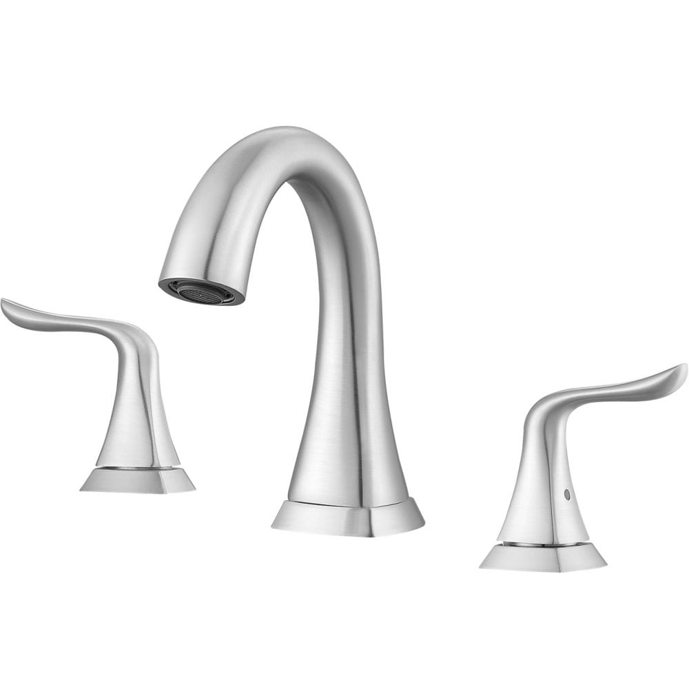 Scarlett Widespread Bathroom Faucet in Brushed Nickel