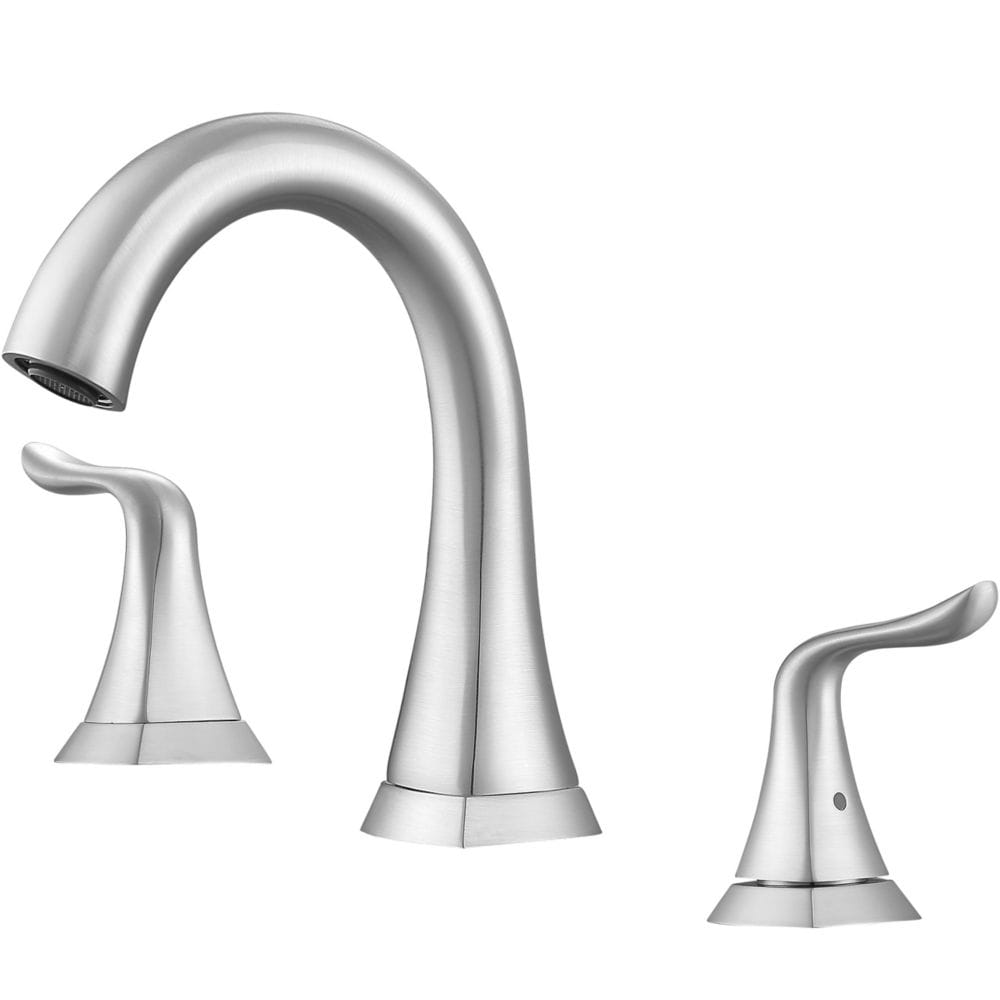 Scarlett Widespread Bathroom Faucet in Brushed Nickel