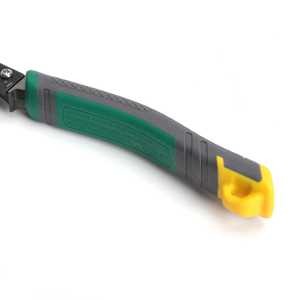 Pince à bec long et dénudeur 2 en 1 de 8 po