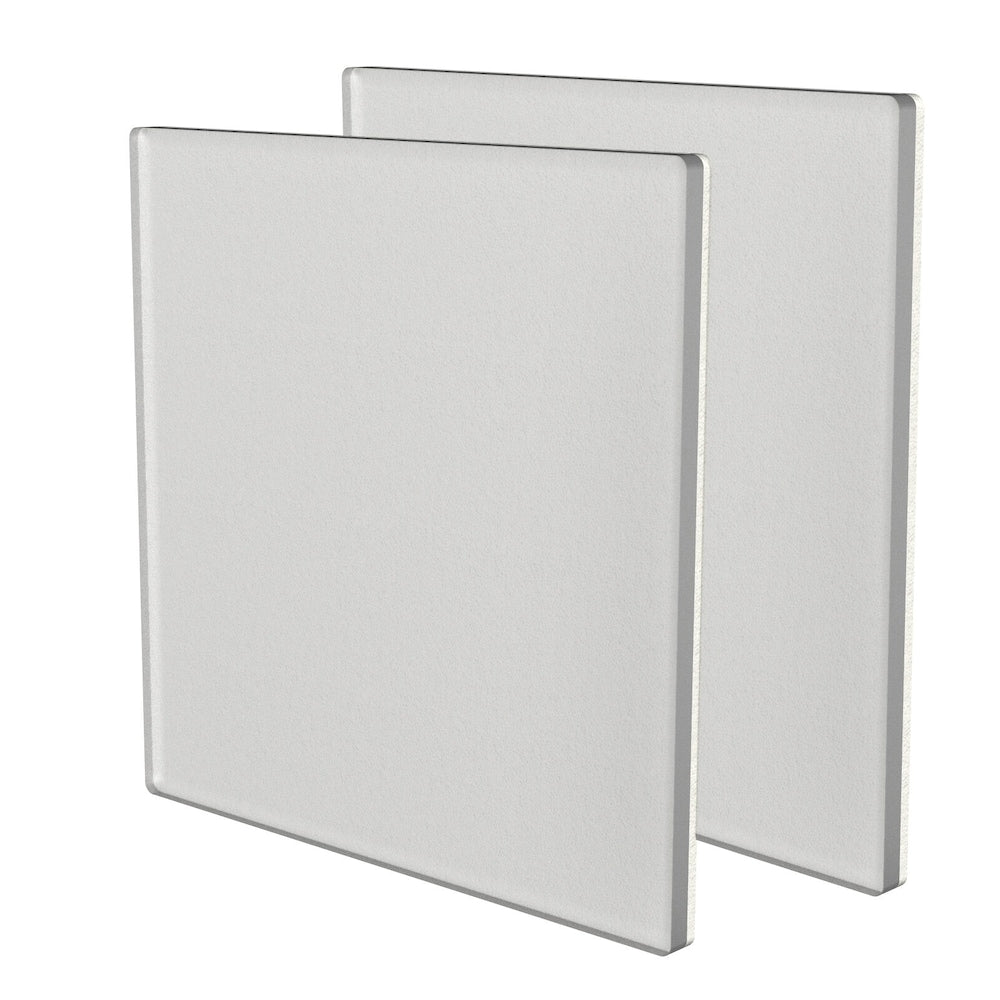 (2-Pack) 5 1/2-inch (140 mm) x 3 9/16-inch (90 mm) Adheisive Disk for Fusion-Loc Shower Basket