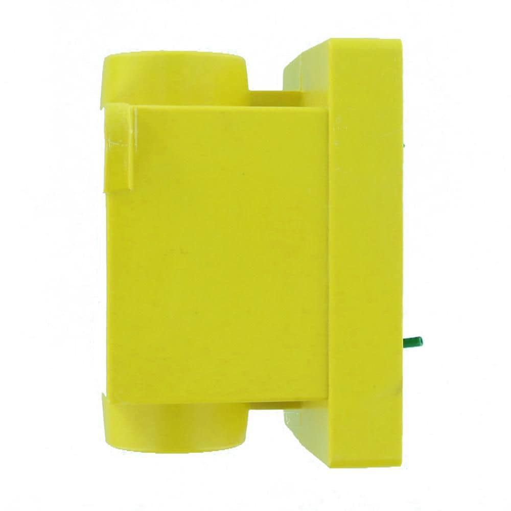 Single-Gang FD Box WetGuard 1/2" threaded conduit openings in Yellow