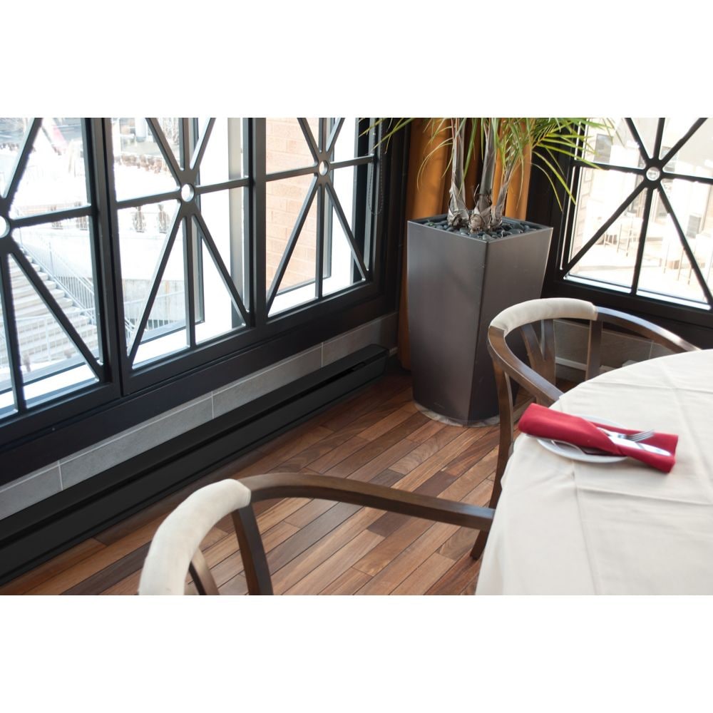 Brava plinthe électrique charbon 1500W