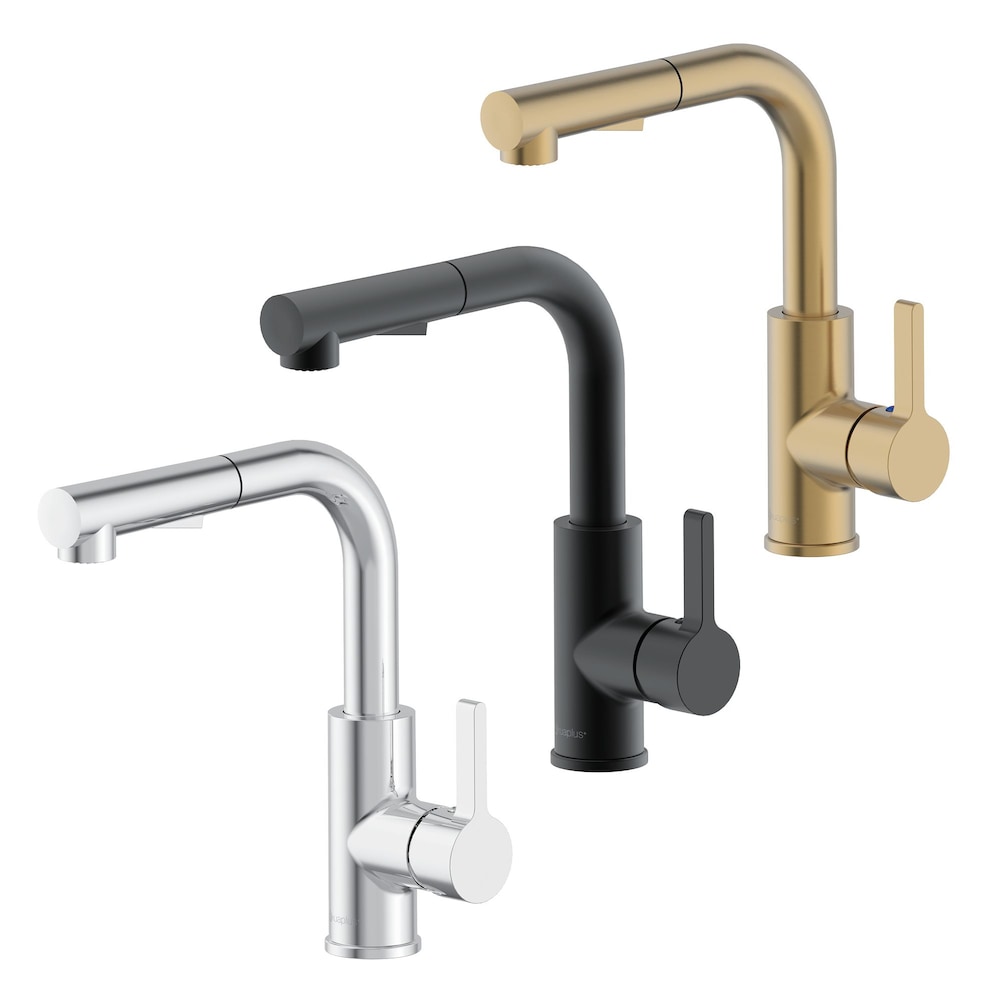 1-Handle Kitchen Faucet in Chrome Finish