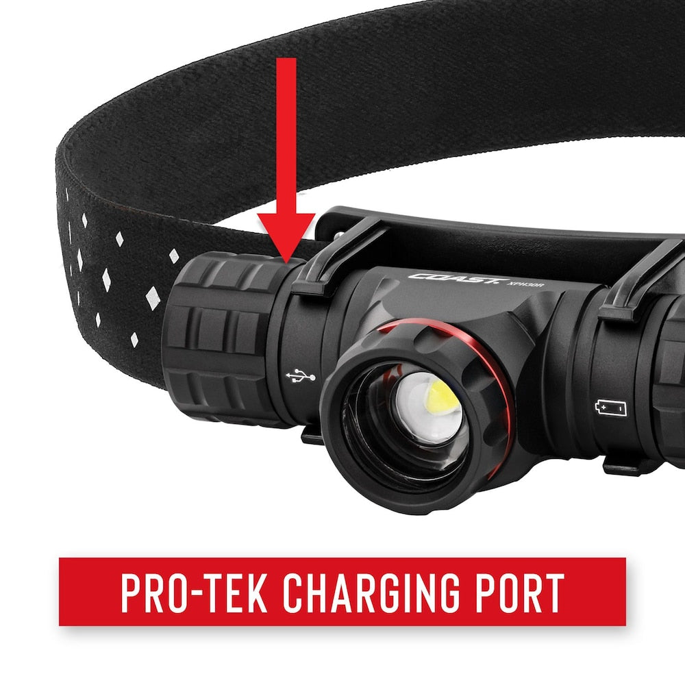 XPH30R 1000 Lumen Rechargeable Dual Power Magnetic LED Headlamp