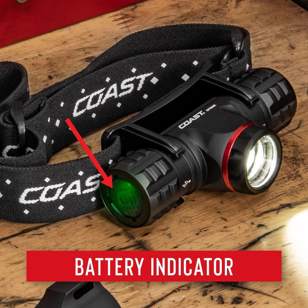 XPH30R 1000 Lumen Rechargeable Dual Power Magnetic LED Headlamp
