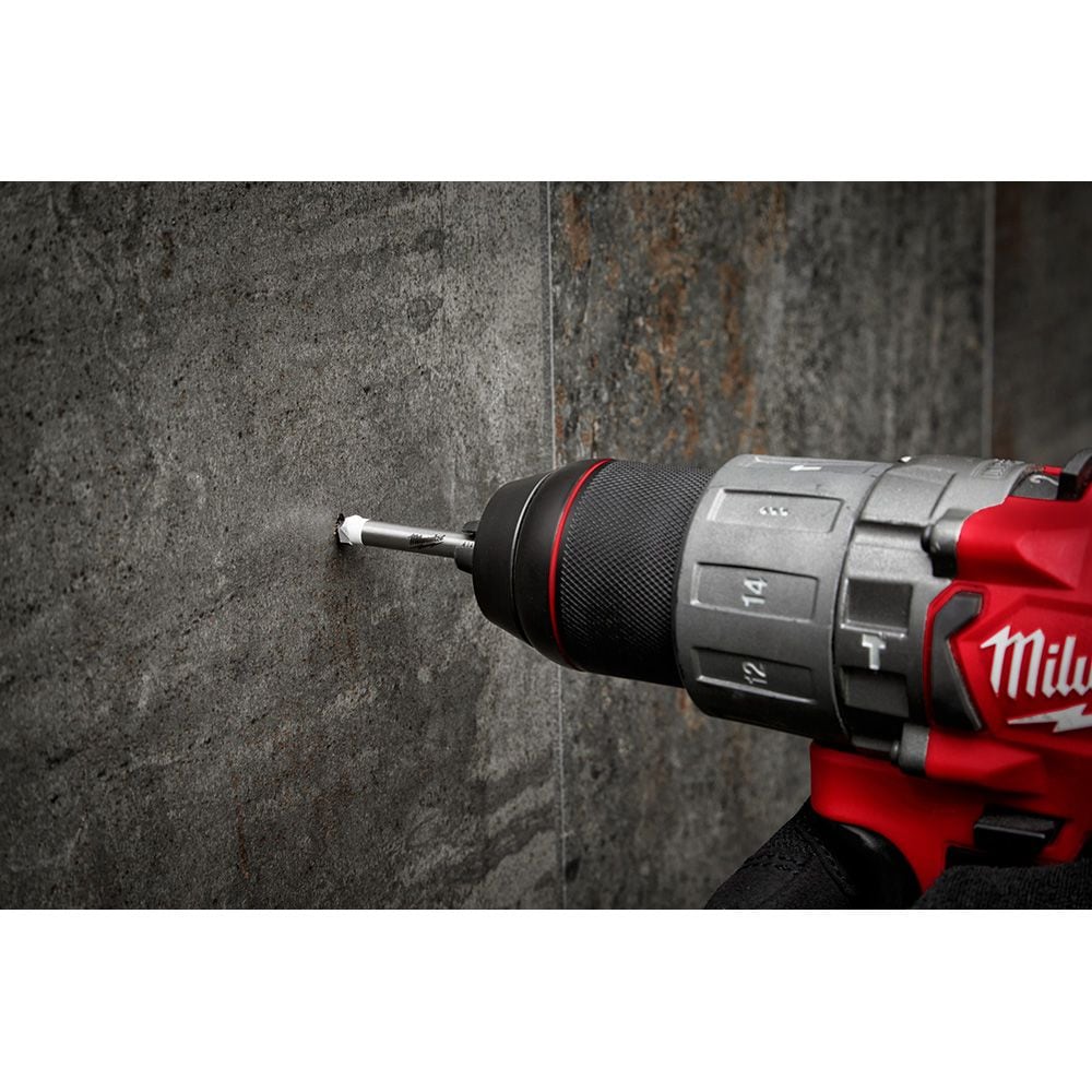 1/4 in. Carbide Tipped Drill Bit for Natural Stone, Granite, Slate, Ceramic and Glass Tiles