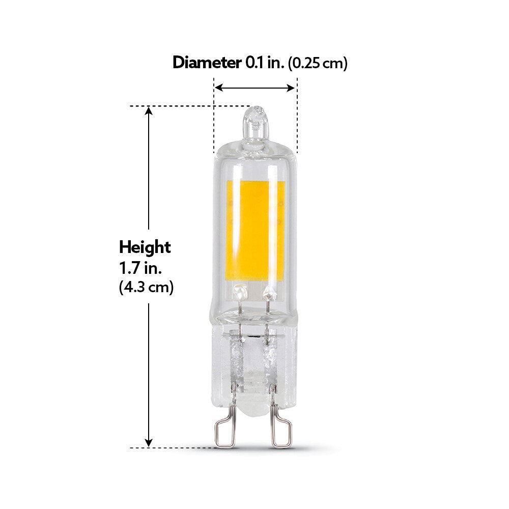 35W Equivalent Daylight T4 Dimmable G9 Base Specialty LED Light Bulb (18-Pack)