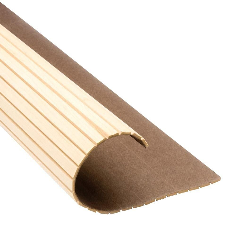 96 in. x 16 in. Maple Basement Column Cover