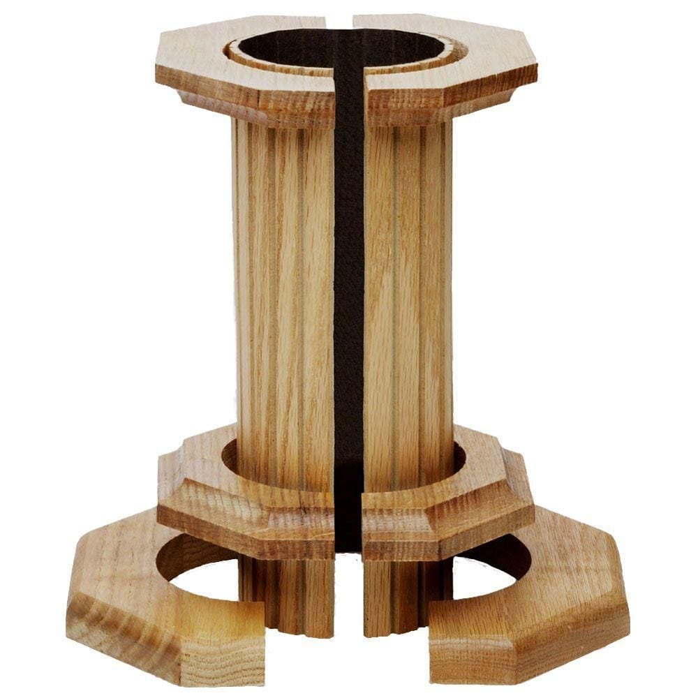 96 in. x 16 in. Maple Basement Column Cover