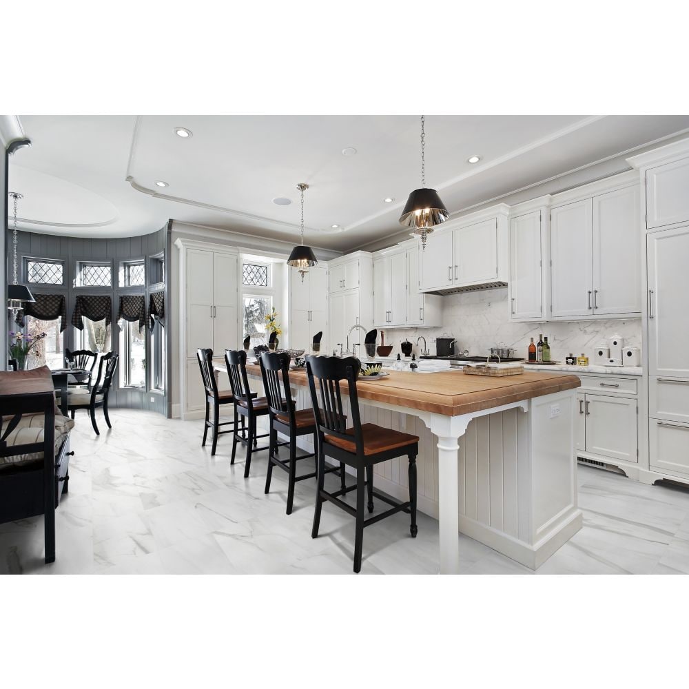 24-inch x 48-inch Aegean Grey Polished Rectified Porcelain Tile (15.5 sq.ft./case)