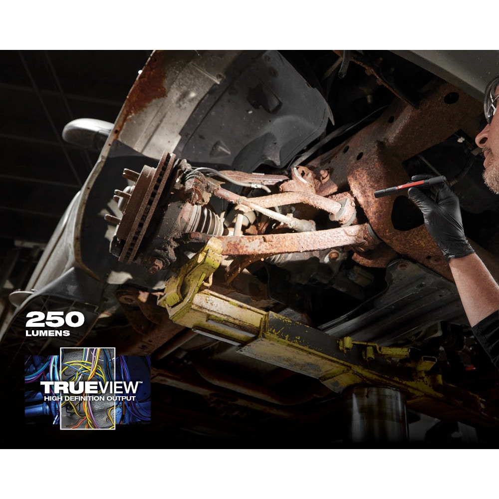 250 Lumens Internal Rechargeable Penlight with Laser