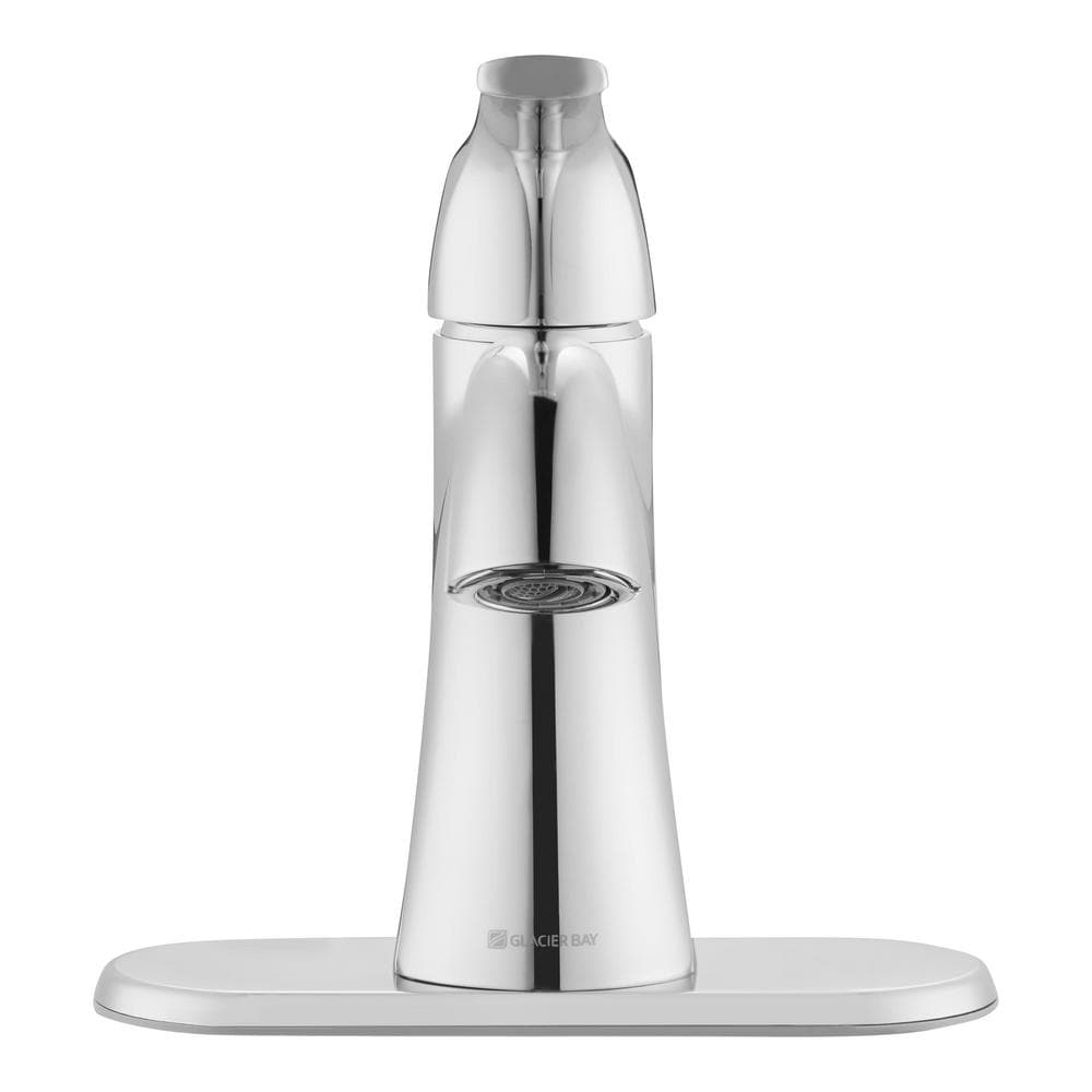 Arnette Single Hole Single-Handle High-Arc Bathroom Faucet in Chrome