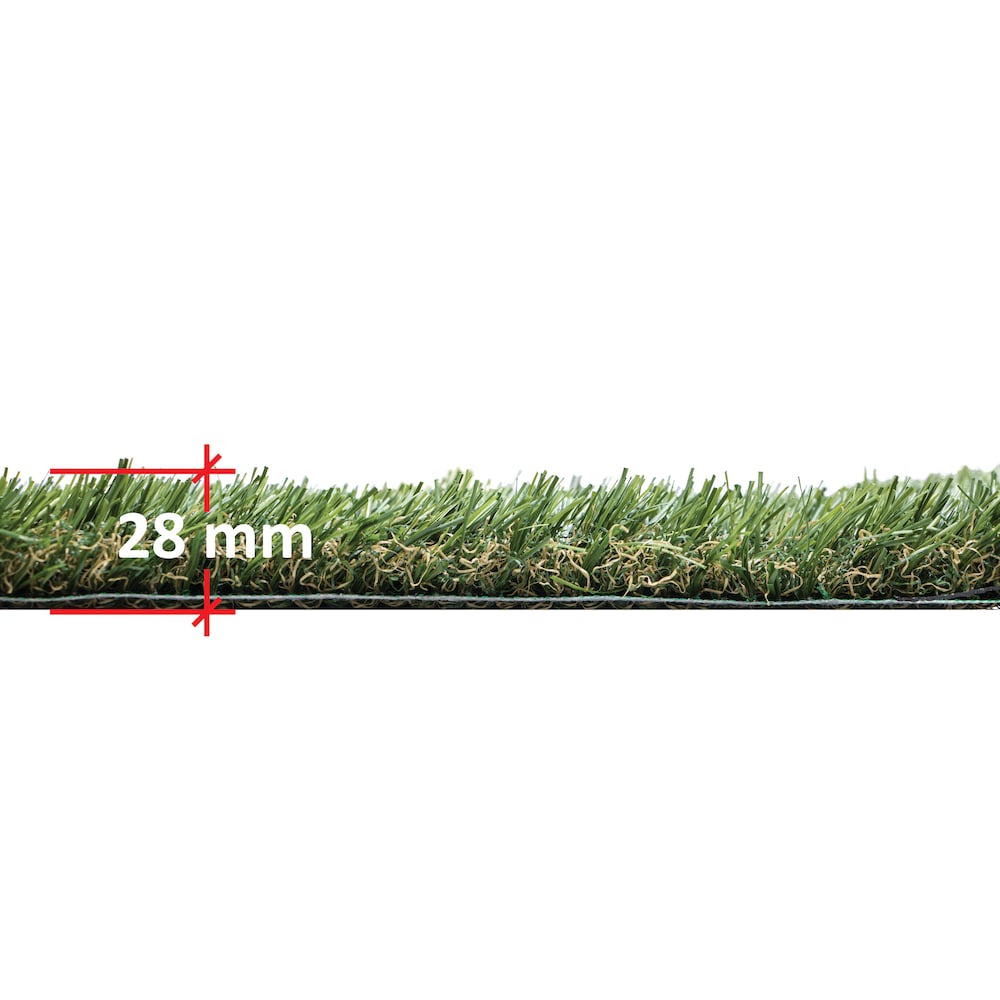 Links 6.56ft x 13.12ft Artificial Eco-Grass made from recycled plastic