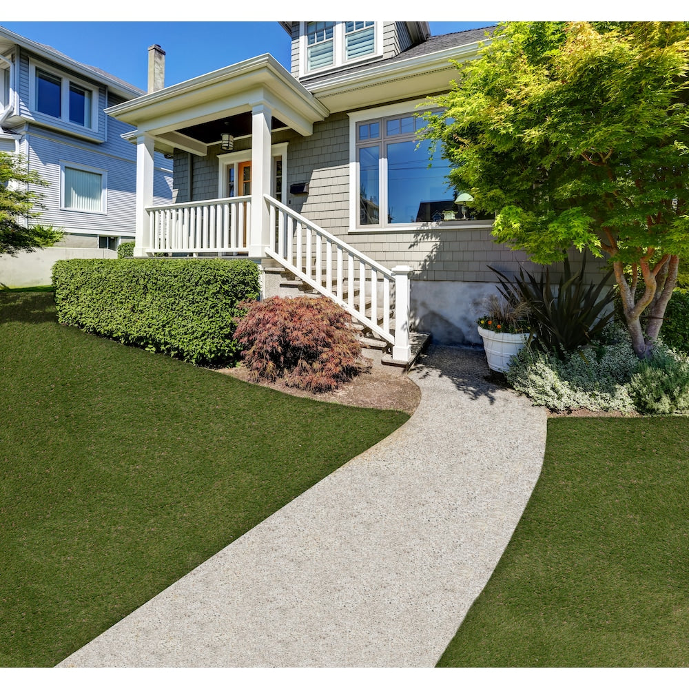 Links 6.56ft x 13.12ft Artificial Eco-Grass made from recycled plastic