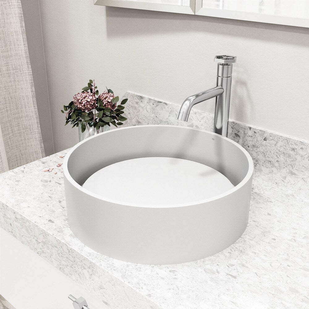 Robinet de salle de bain à poignée unique et trou unique Ruxton en chrome