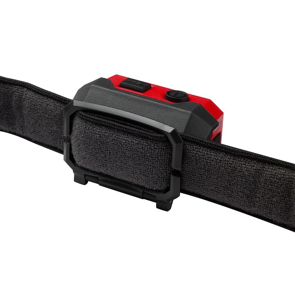 450 Lumens LED USB Internal Rechargeable Magnetic Hard Hat Headlamp and Task Light