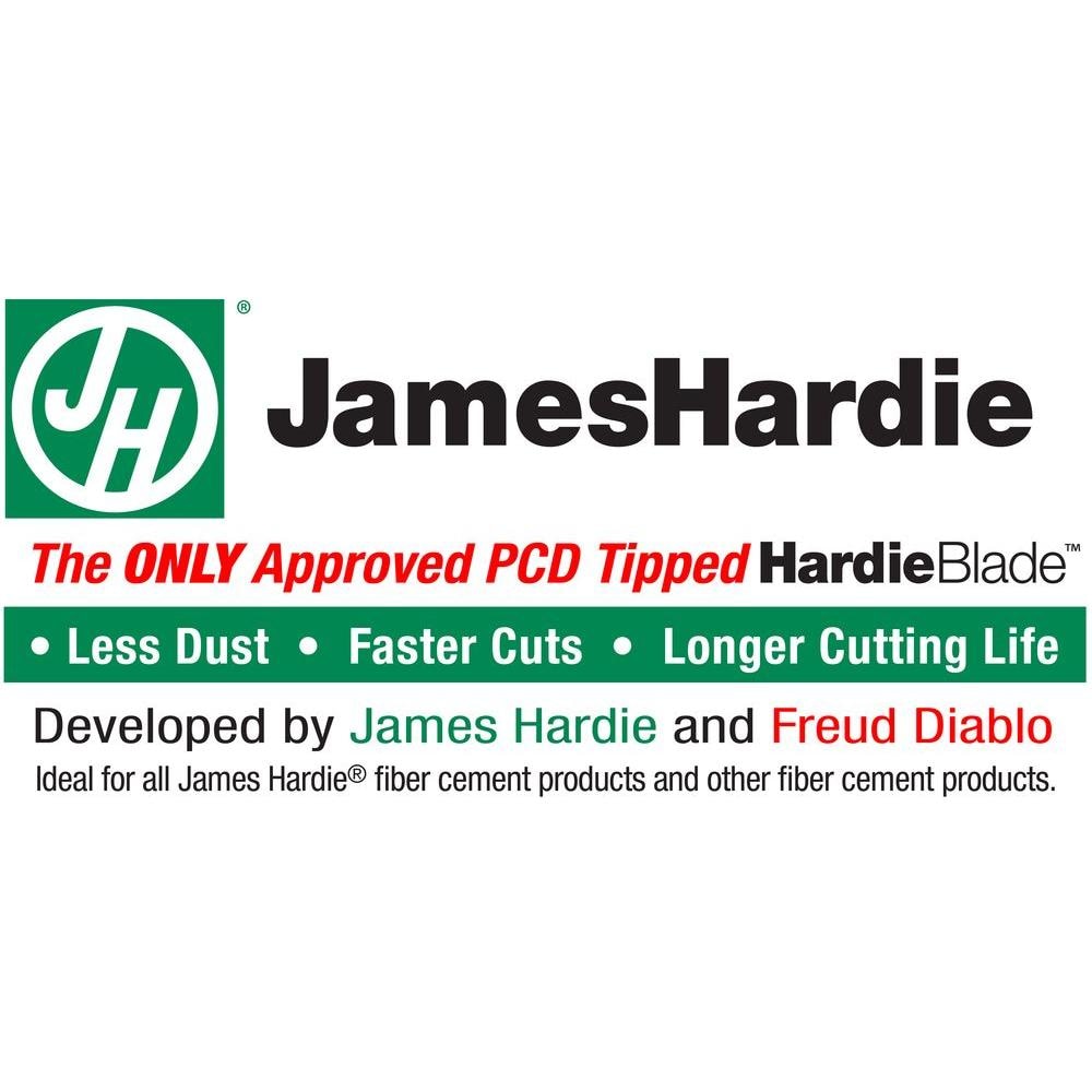 10-inch x 6 Tooth Diamond Tipped Circular Saw Blade for Fiber Cement Cutting