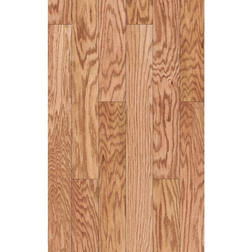 Échantillon de parquet contrecollé Golden Red Oak SPC 5 pouces x 6 pouces