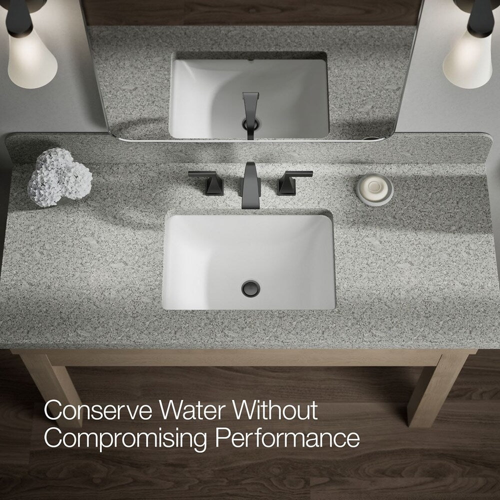 Robinet de salle de bain à 2 poignées espacées de 8 pouces Katun en noir mat