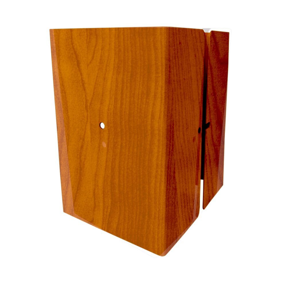 3.5 in. x 3.5 in. x 1/2 ft. H Redwood Galvanized Steel Pro-Series Mailbox and Fence Post Guard